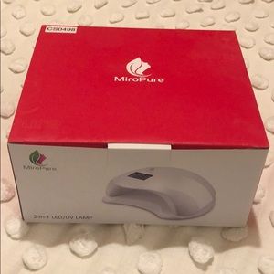 LED/UV Lamp for at-home gel manicures/pedicures